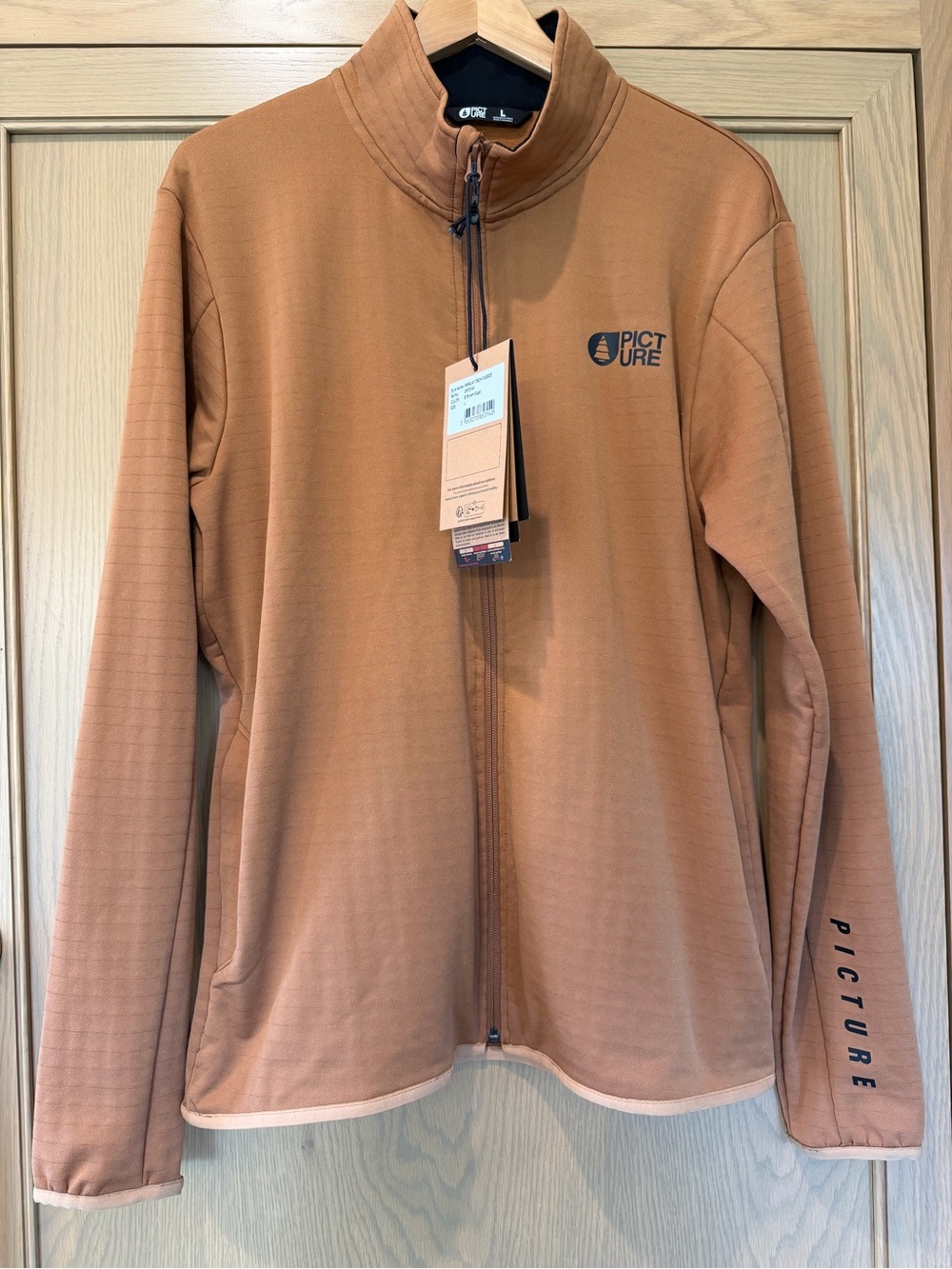 NWT Picture Organic Marlay Tech Fleece Brown Sugar Performance / large